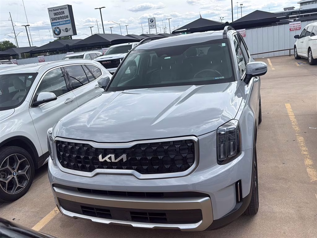 2023 Wolf Gray Kia Telluride EX X-Line AWD SUV
