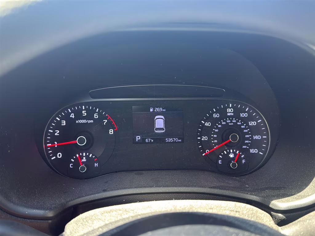2021 Inferno Red Kia Soul LX FWD Hatchback