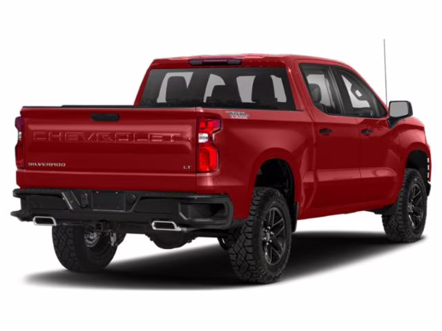 2022 Cherry Red Tintcoat Chevrolet Silverado 1500 LTD LT Trail Boss 4X4 Truck