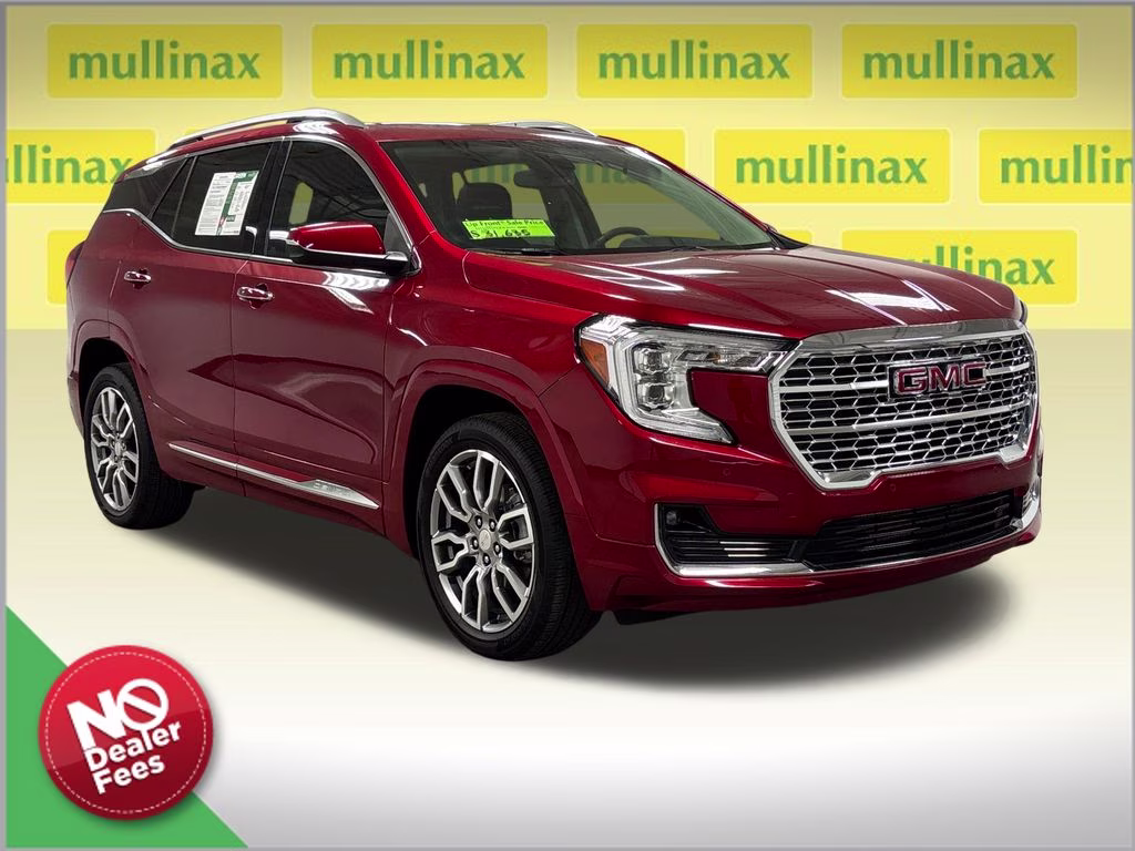 2024 Volcanic Red Tintcoat GMC Terrain Denali AWD SUV
