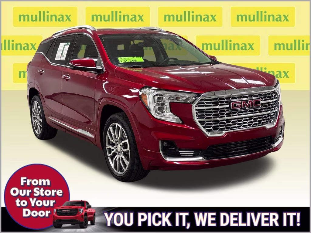 2024 Volcanic Red Tintcoat GMC Terrain Denali AWD SUV