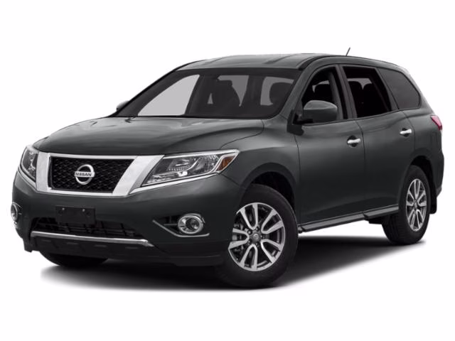 2015 Gun Metallic Nissan Pathfinder Platinum FWD SUV