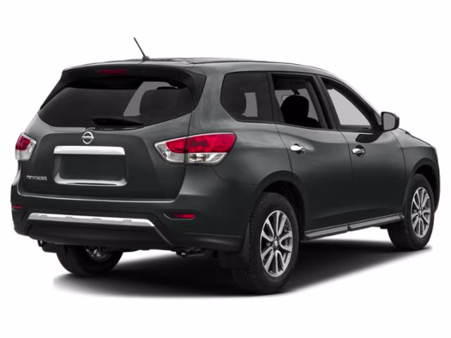 2015 Gun Metallic Nissan Pathfinder Platinum FWD SUV