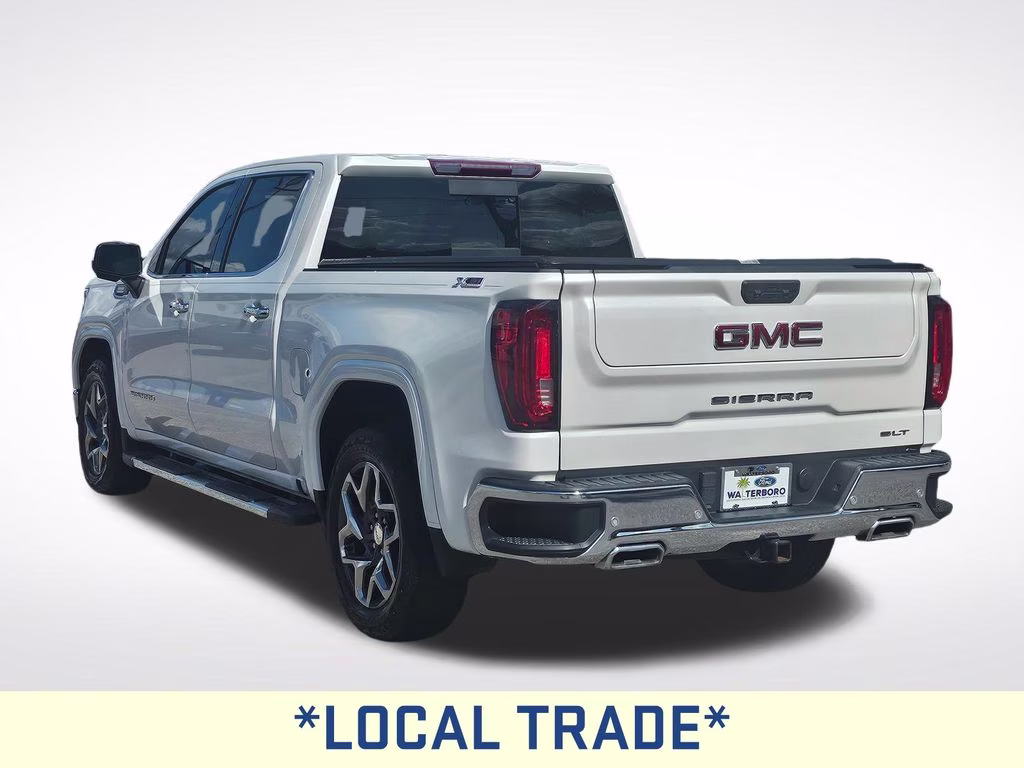 2022 White Frost Tricoat GMC Sierra 1500 SLT 4X4 Truck