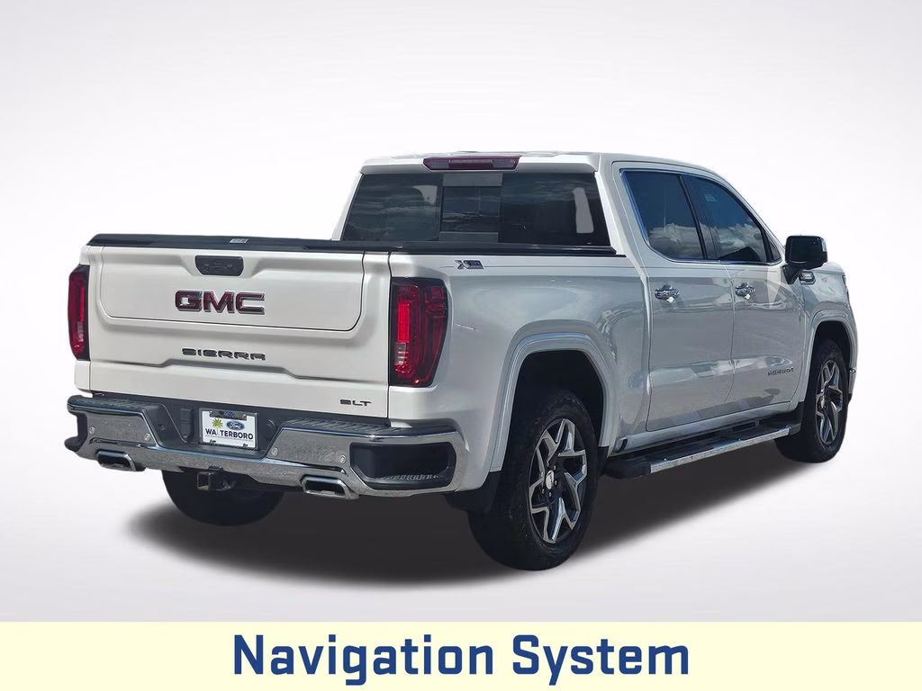 2022 White Frost Tricoat GMC Sierra 1500 SLT 4X4 Truck