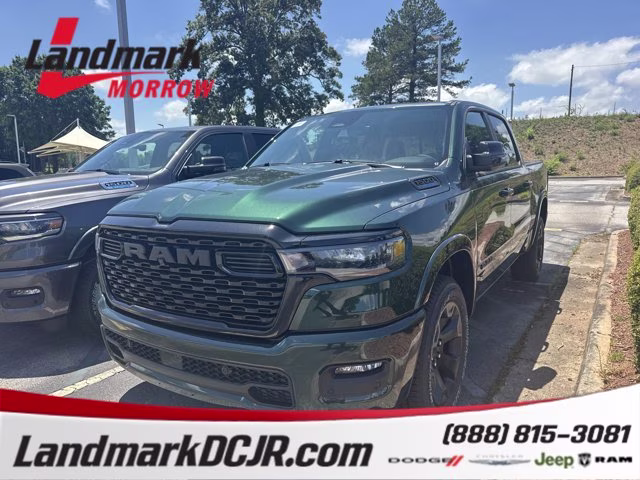2026 Serrano Green Metallic Ram 1500 Big Horn RWD Truck