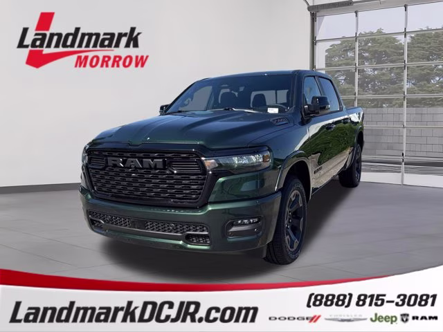 2026 Serrano Green Metallic Ram 1500 Big Horn RWD Truck