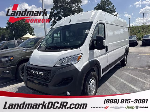 2026 Bright White Clearcoat Ram ProMaster Cargo Van Tradesman FWD Van