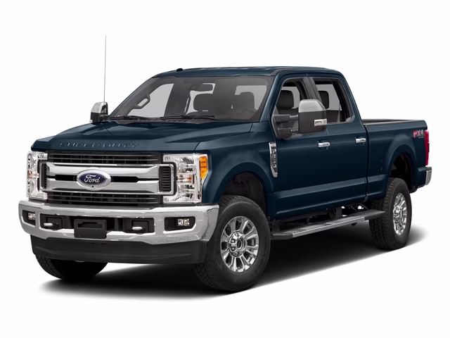 2017 Blue Ford Super Duty F-250 SRW XLT 4X4 Truck
