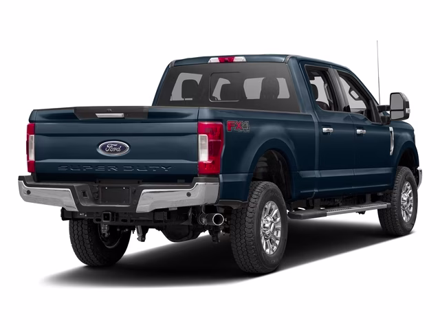 2017 Blue Ford Super Duty F-250 SRW XLT 4X4 Truck