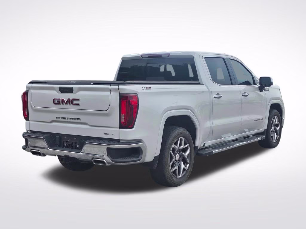 2022 White Frost Tricoat GMC Sierra 1500 SLT 4X4 Truck