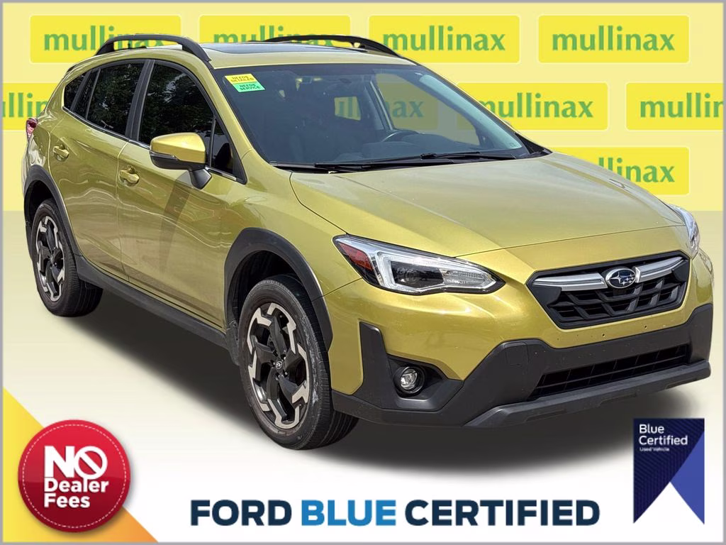 2021 Plasma Yellow Pearl Subaru Crosstrek Limited AWD SUV