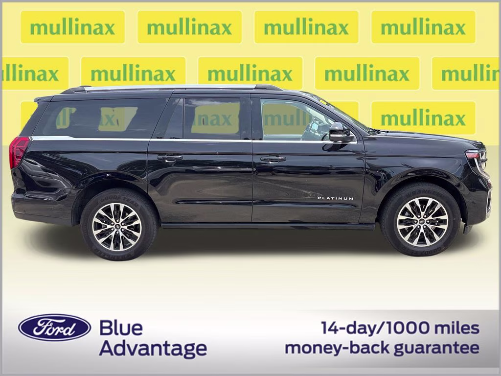 2025 Black Metallic Ford Expedition Max Platinum 4X4 SUV