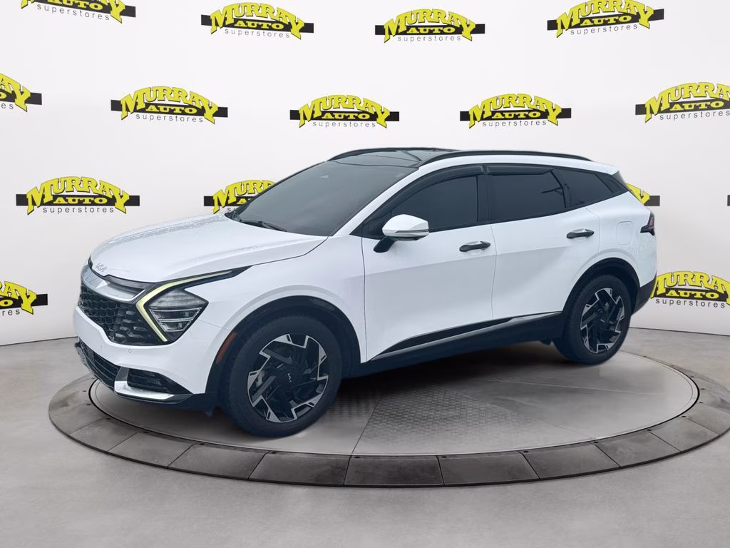 2023 Glacial White Pearl Kia Sportage SX-Prestige FWD SUV