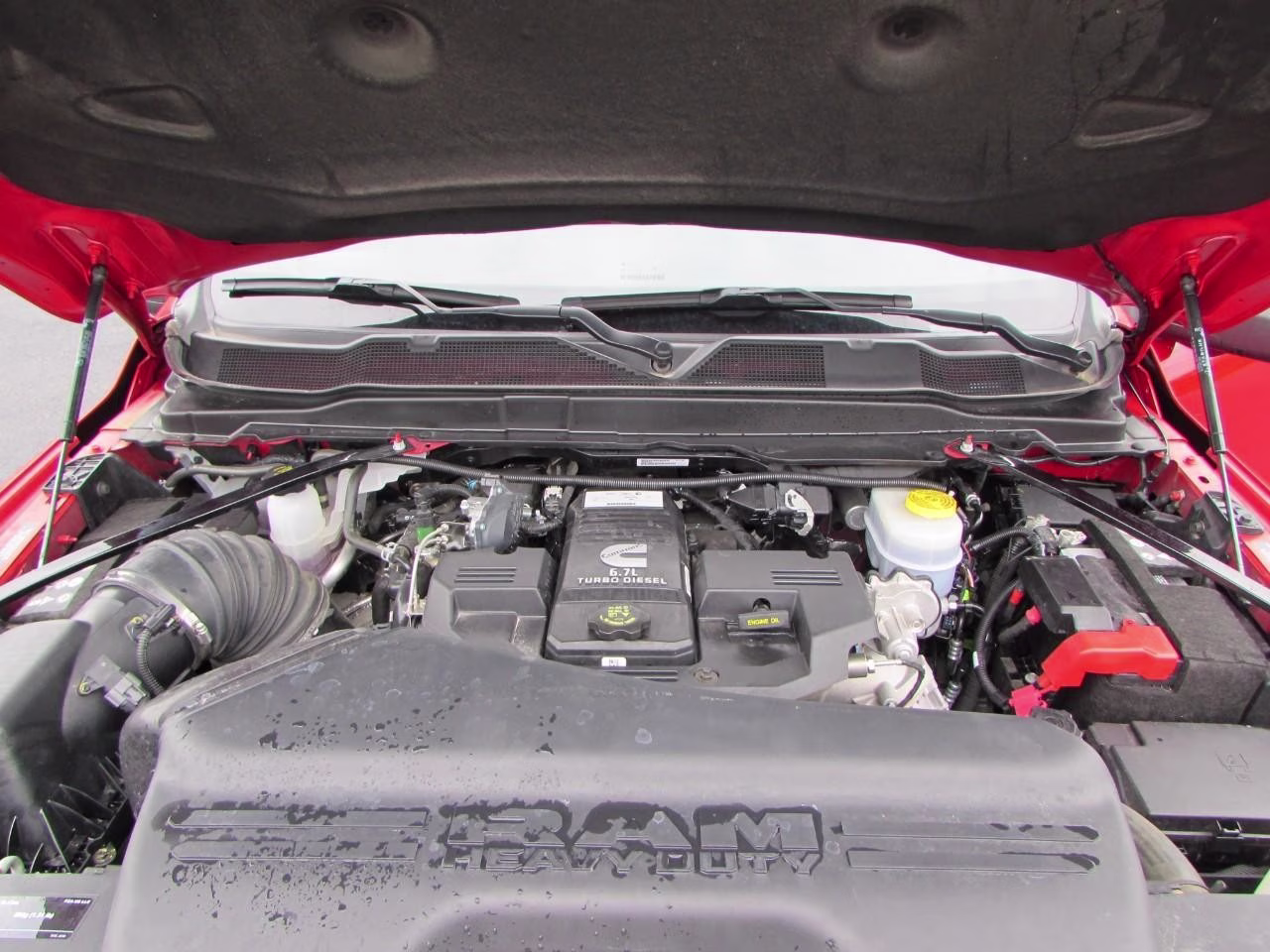 2024 Flame Red Clearcoat Ram 2500 Big Horn 4X4 Truck