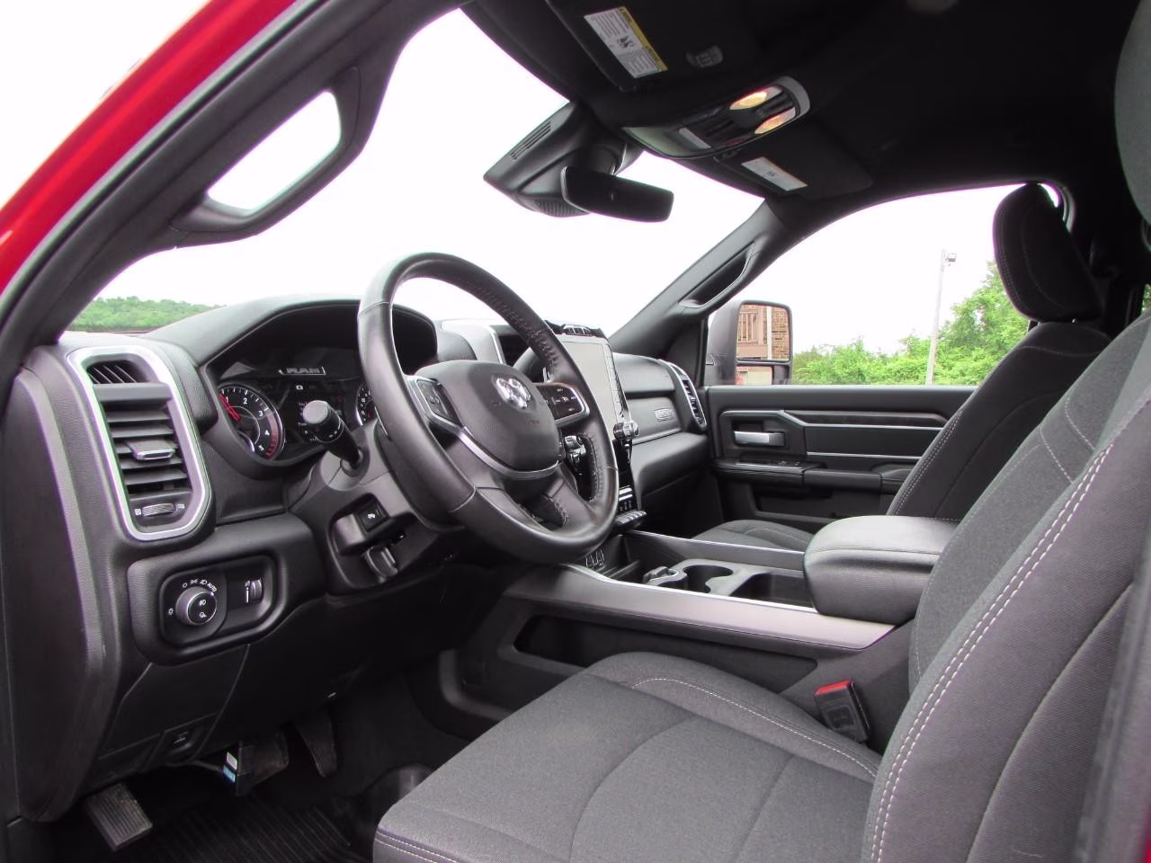 2024 Flame Red Clearcoat Ram 2500 Big Horn 4X4 Truck