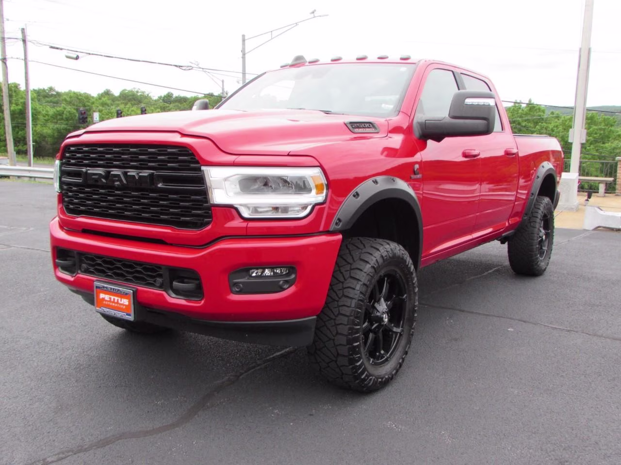2024 Flame Red Clearcoat Ram 2500 Big Horn 4X4 Truck