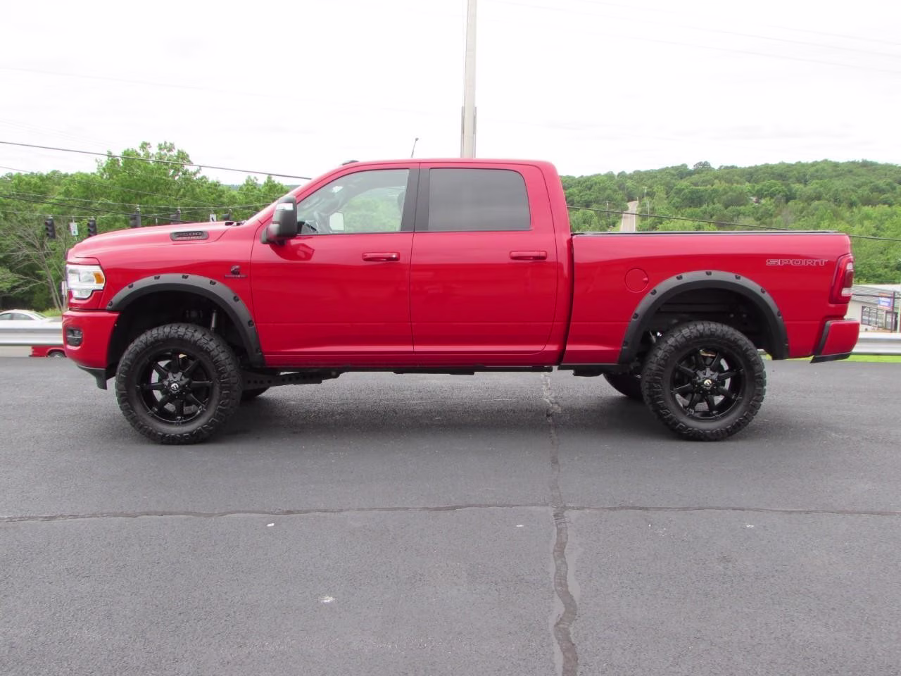 2024 Flame Red Clearcoat Ram 2500 Big Horn 4X4 Truck