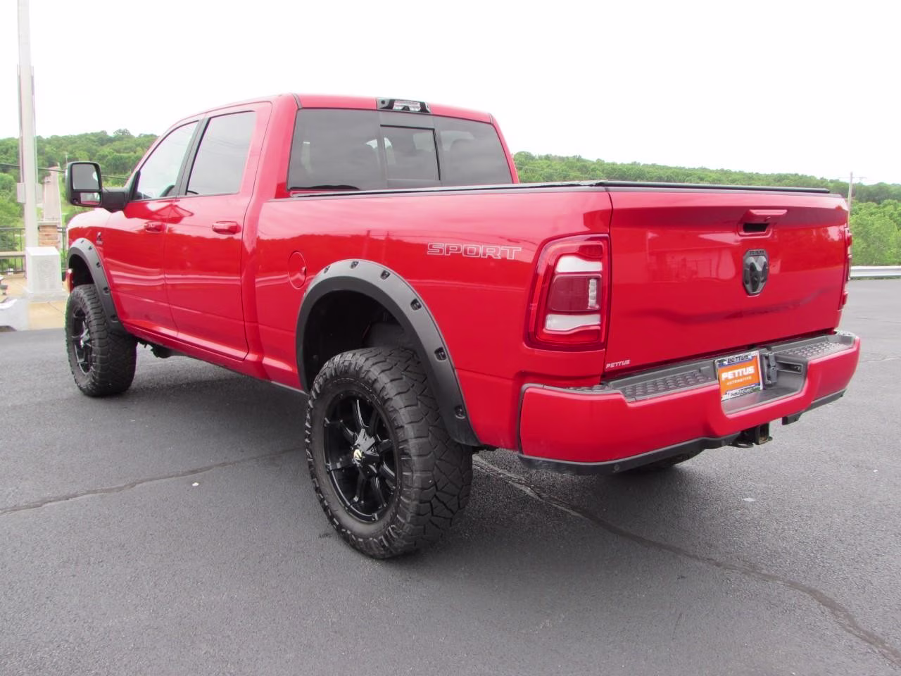 2024 Flame Red Clearcoat Ram 2500 Big Horn 4X4 Truck