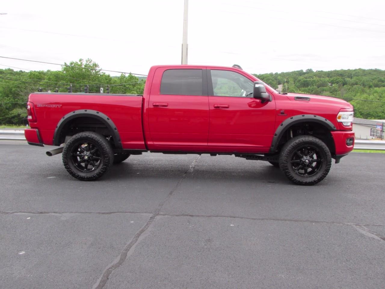 2024 Flame Red Clearcoat Ram 2500 Big Horn 4X4 Truck