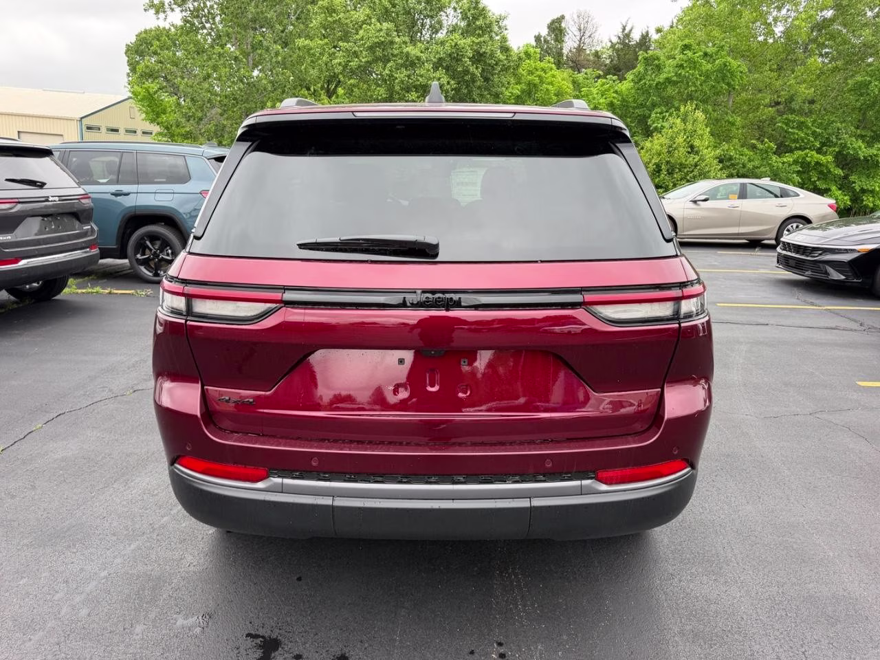 2026 Velvet Red Pearlcoat Jeep Grand Cherokee Laredo Altitude 4X4 SUV