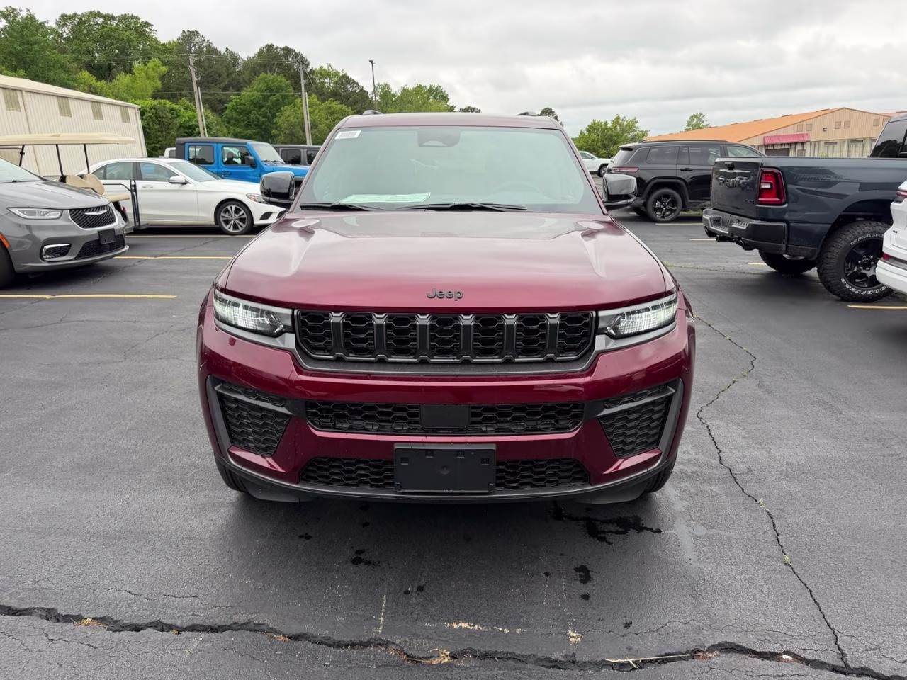 2026 Velvet Red Pearlcoat Jeep Grand Cherokee Laredo Altitude 4X4 SUV