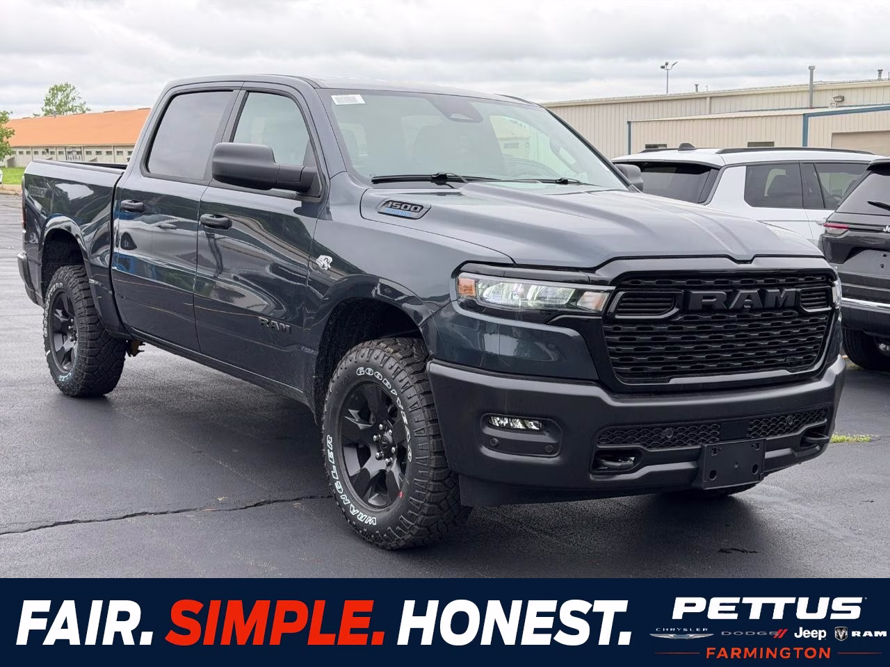 2026 Forged Blue Metallic Ram 1500 Warlock 4X4 Truck
