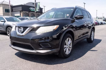 2015 Super Black Nissan Rogue SV AWD SUV