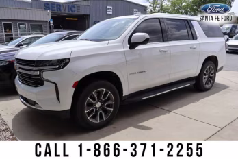2021 Summit White Chevrolet Suburban LT RWD SUV
