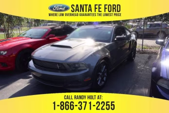 2011 Gray Ford Mustang Premium RWD Coupe
