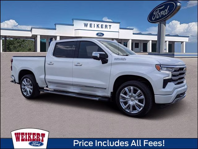2025 Iridescent Pearl Tricoat Chevrolet Silverado 1500 High Country 4X4 Truck