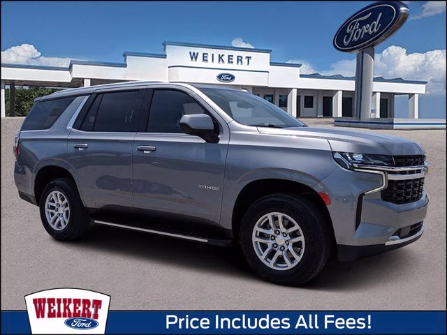 2021 Satin Steel Metallic Chevrolet Tahoe LS RWD SUV