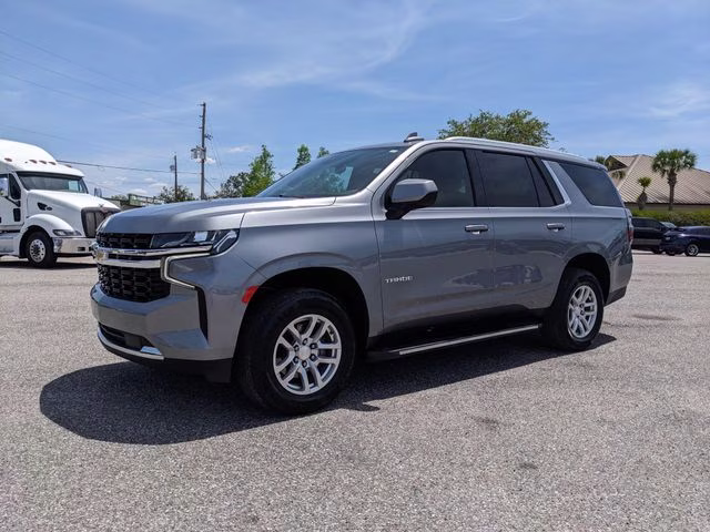 2021 Satin Steel Metallic Chevrolet Tahoe LS RWD SUV
