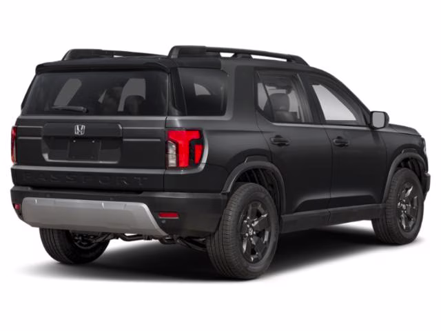2026 Crystal Black Pearl Honda Passport RTL AWD SUV