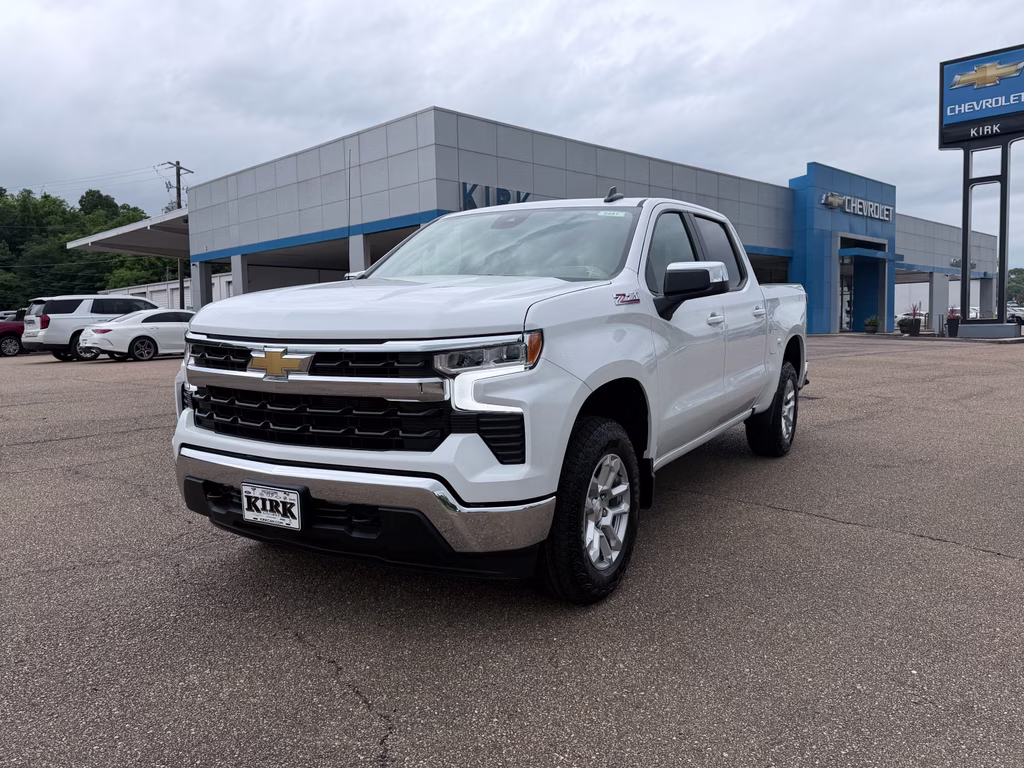 2026 Summit White Chevrolet Silverado LT 4X4 Truck