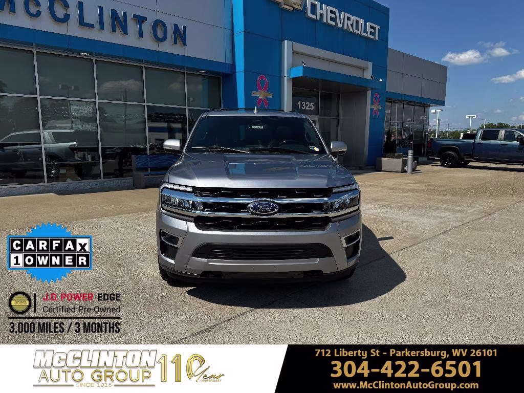 2023 Silver Metallic Ford Expedition Limited 4X4 SUV