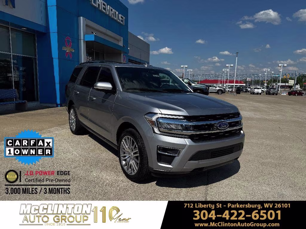 2023 Silver Metallic Ford Expedition Limited 4X4 SUV