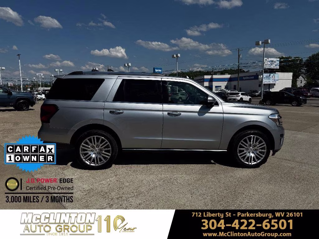 2023 Silver Metallic Ford Expedition Limited 4X4 SUV