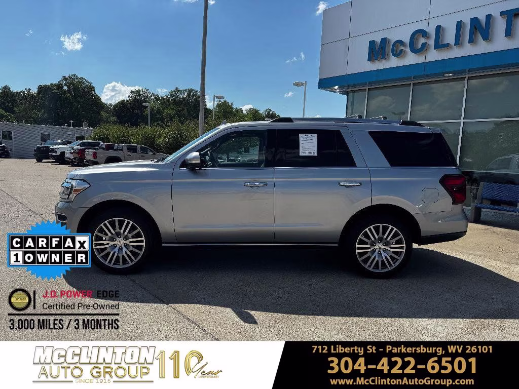 2023 Silver Metallic Ford Expedition Limited 4X4 SUV