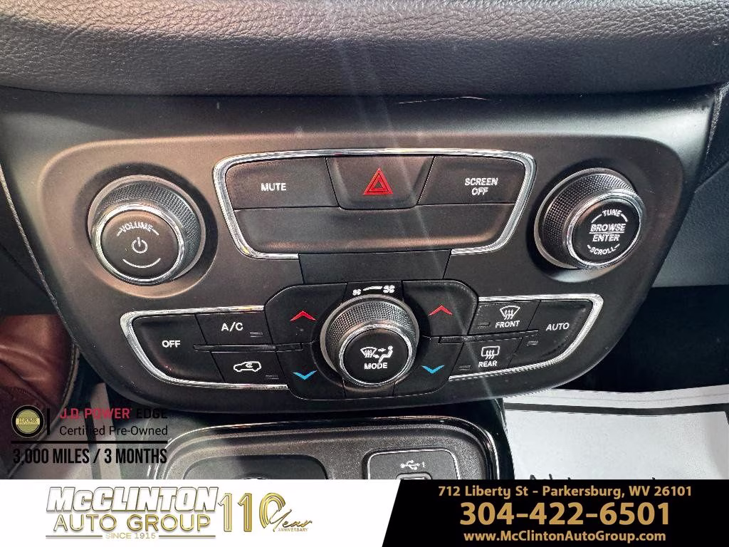 2019 Laser Blue Pearlcoat Jeep Compass Latitude 4X4 SUV