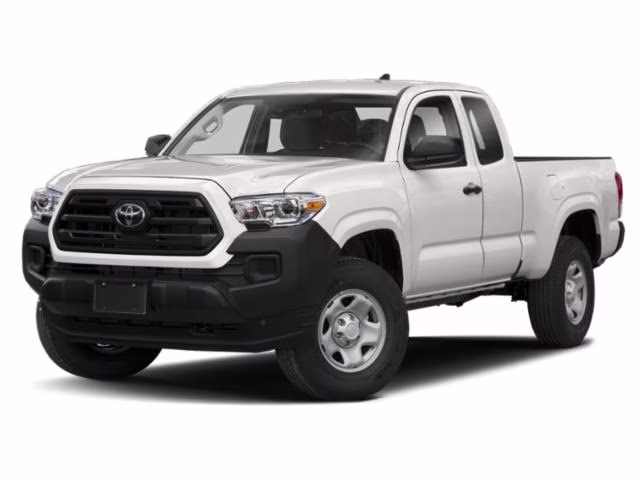 2019 White Toyota Tacoma RWD Truck