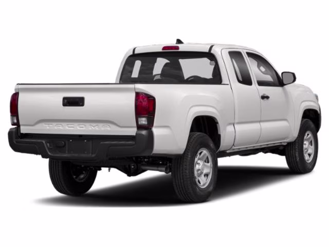 2019 White Toyota Tacoma RWD Truck