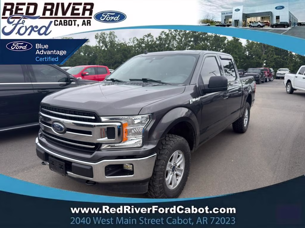 2020 Magnetic Metallic Ford F-150 XLT 4X4 Truck