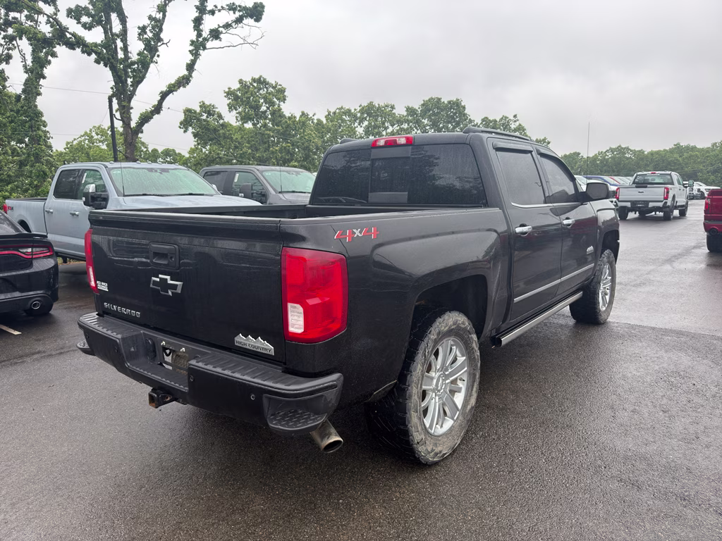 2018 Black Chevrolet Silverado High Country 4X4 Truck