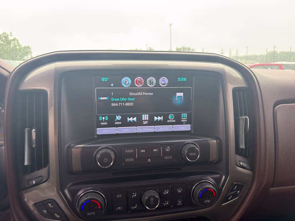 2018 Black Chevrolet Silverado High Country 4X4 Truck