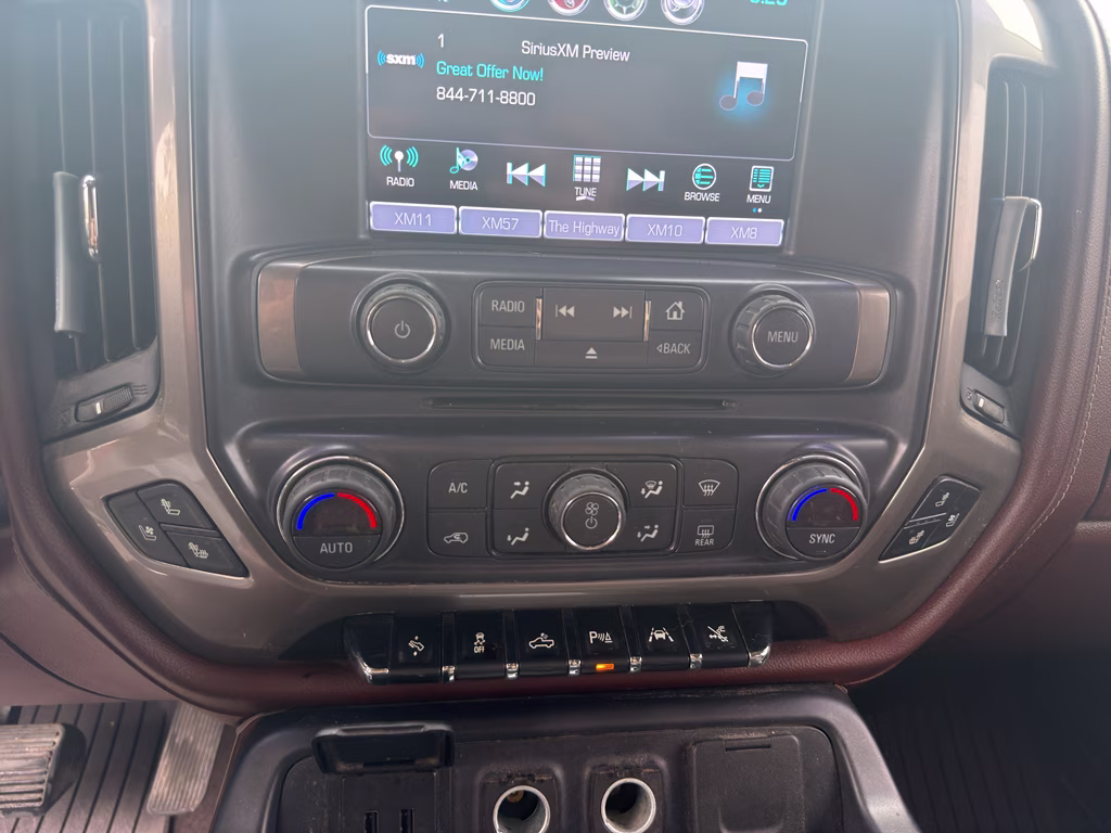 2018 Black Chevrolet Silverado High Country 4X4 Truck