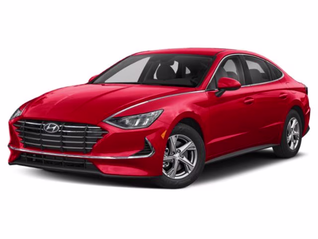 2021 Red Hyundai Sonata SE FWD Sedan