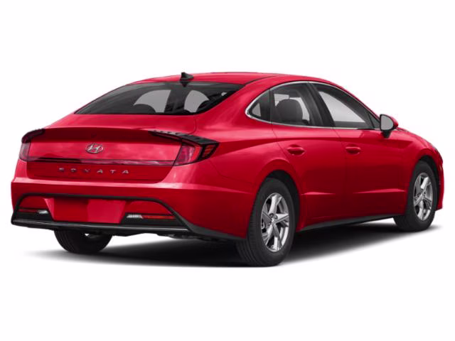 2021 Red Hyundai Sonata SE FWD Sedan