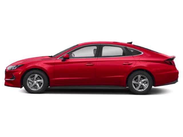 2021 Red Hyundai Sonata SE FWD Sedan