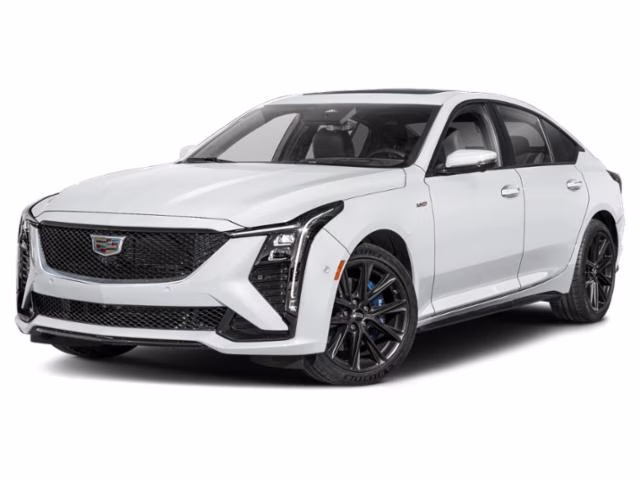 2025 Summit White Cadillac CT5 V-Series RWD Sedan